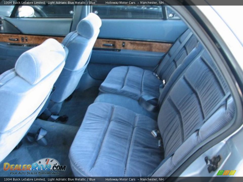 Blue Interior - 1994 Buick LeSabre Limited Photo #6