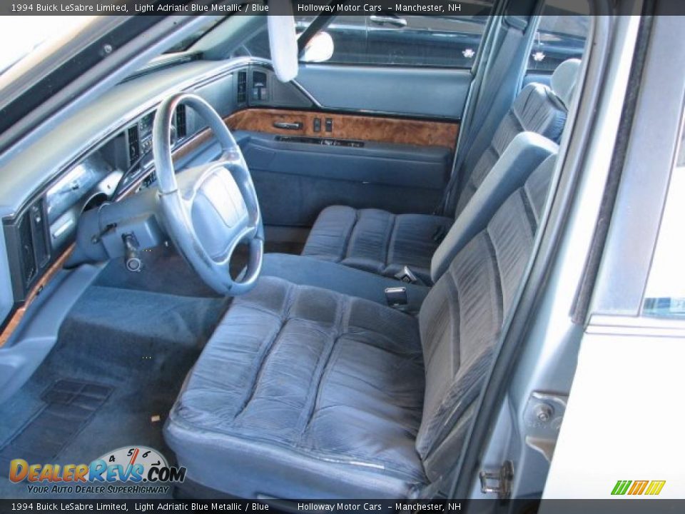 Blue Interior - 1994 Buick LeSabre Limited Photo #9