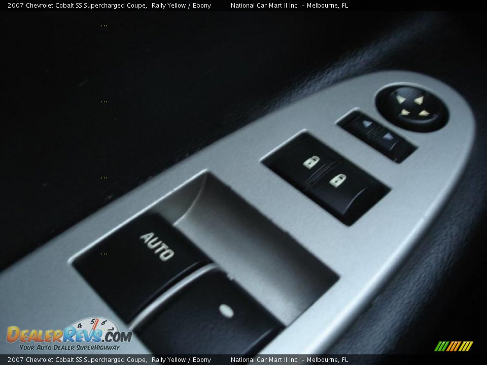 2007 Chevrolet Cobalt SS Supercharged Coupe Rally Yellow / Ebony Photo #19