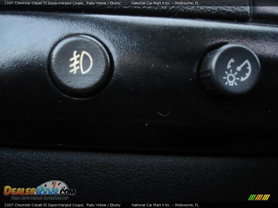 2007 Chevrolet Cobalt SS Supercharged Coupe Rally Yellow / Ebony Photo #21