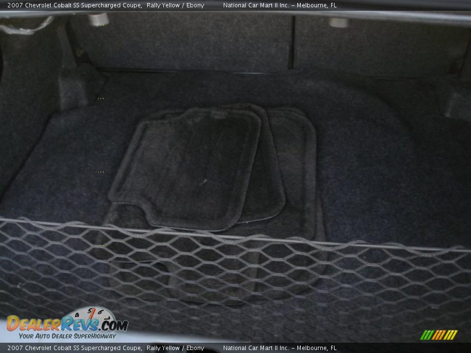 2007 Chevrolet Cobalt SS Supercharged Coupe Rally Yellow / Ebony Photo #28