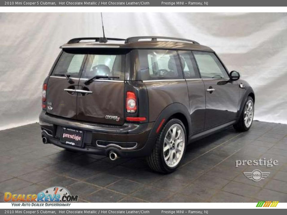2010 Mini Cooper S Clubman Hot Chocolate Metallic / Hot Chocolate Leather/Cloth Photo #2