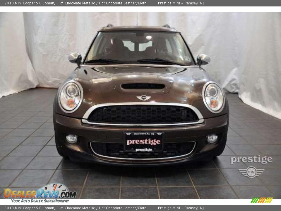 2010 Mini Cooper S Clubman Hot Chocolate Metallic / Hot Chocolate Leather/Cloth Photo #6