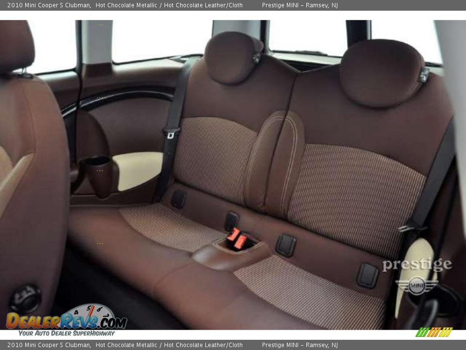 2010 Mini Cooper S Clubman Hot Chocolate Metallic / Hot Chocolate Leather/Cloth Photo #10