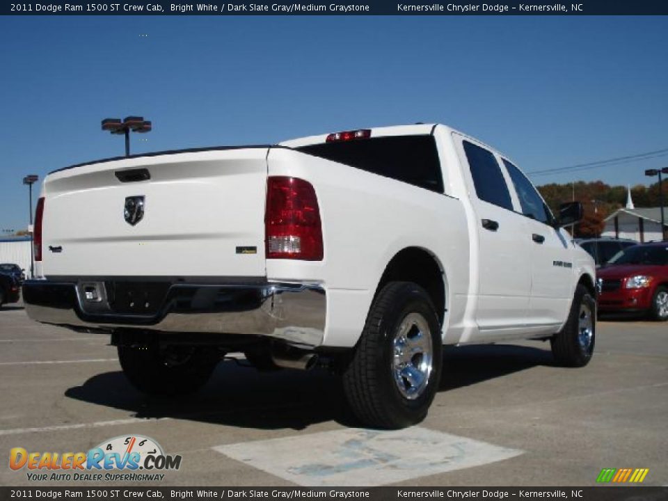 Bright White 2011 Dodge Ram 1500 ST Crew Cab Photo #3