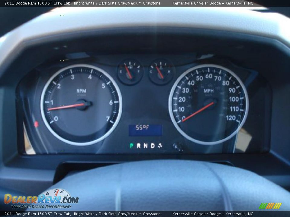 2011 Dodge Ram 1500 ST Crew Cab Gauges Photo #23