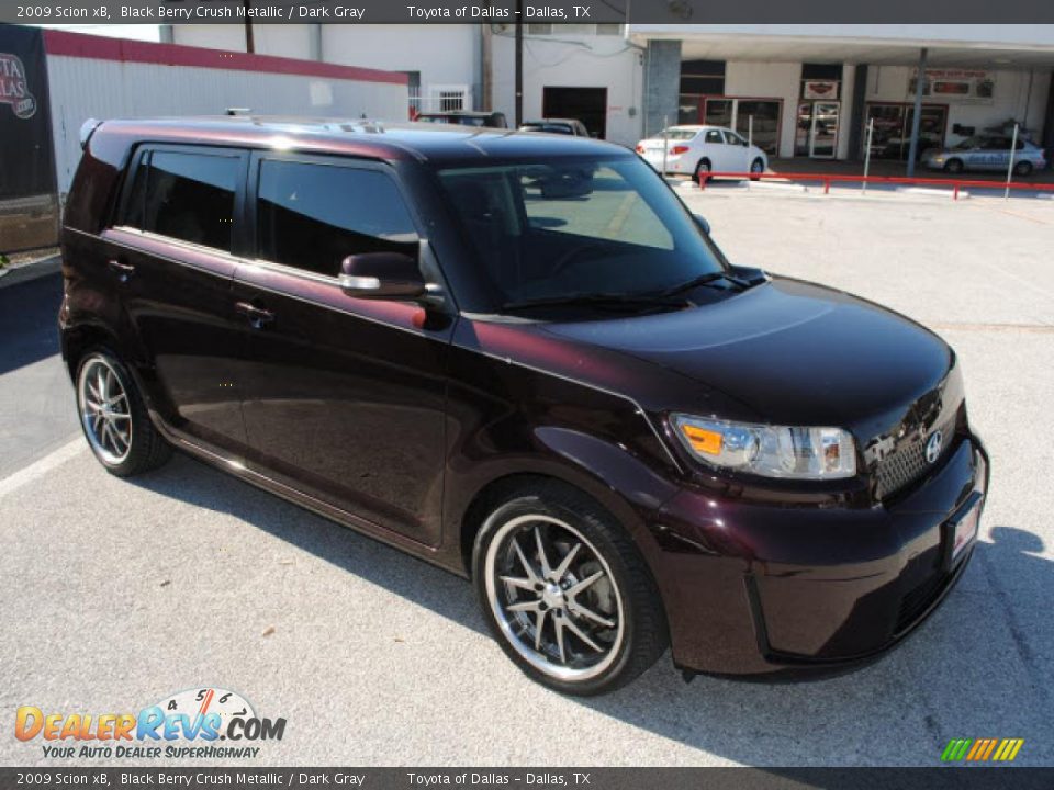 2009 Scion xB Black Berry Crush Metallic / Dark Gray Photo #6