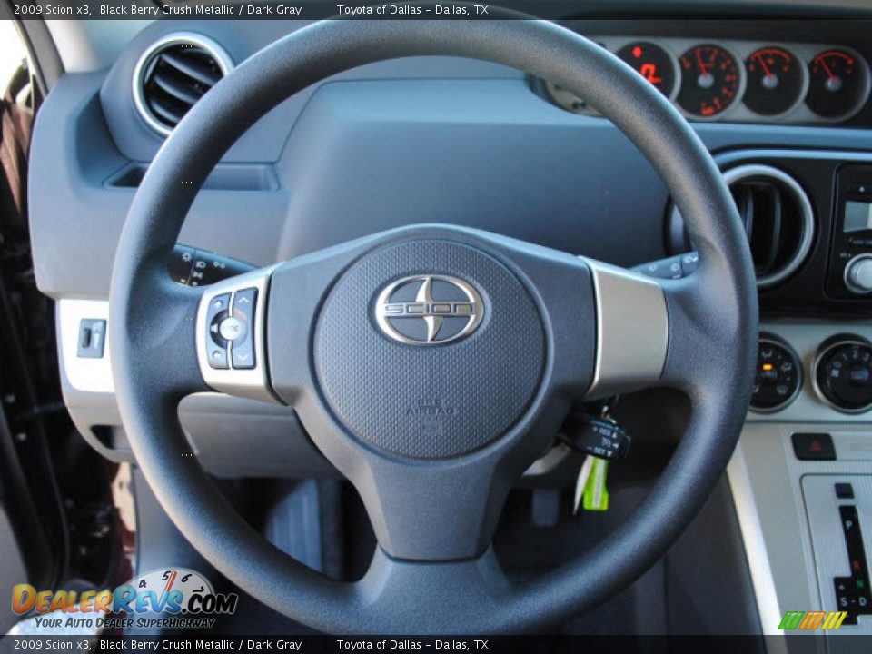 2009 Scion xB Black Berry Crush Metallic / Dark Gray Photo #13