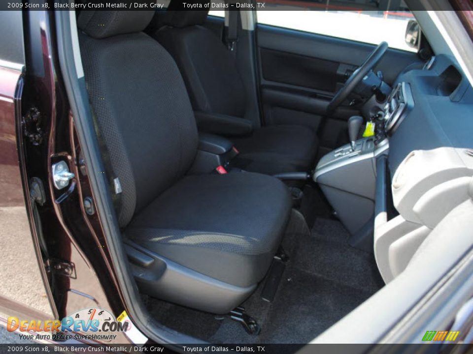 2009 Scion xB Black Berry Crush Metallic / Dark Gray Photo #17