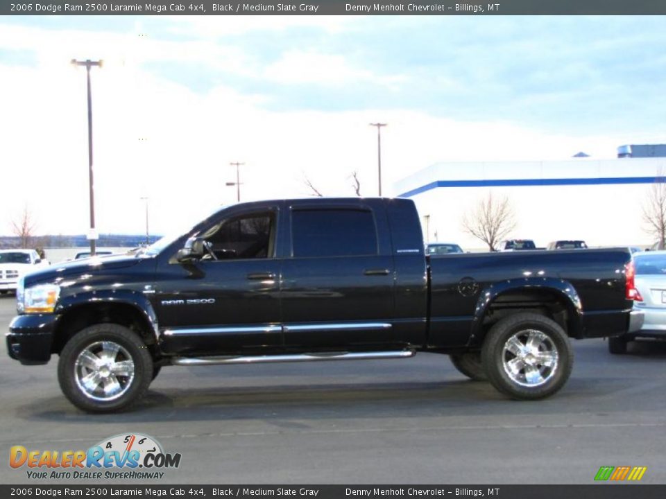 Black 2006 Dodge Ram 2500 Laramie Mega Cab 4x4 Photo #1