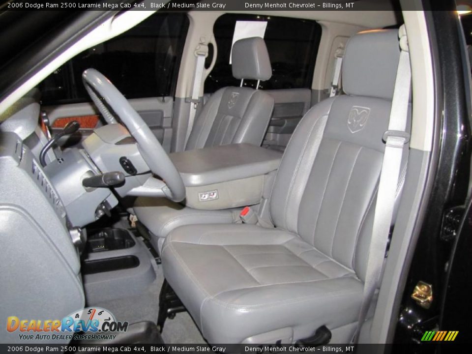 Medium Slate Gray Interior - 2006 Dodge Ram 2500 Laramie Mega Cab 4x4 Photo #5