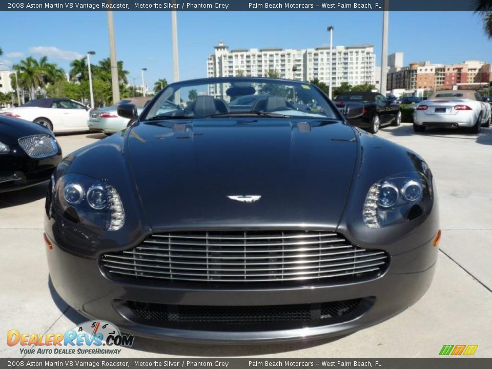 Meteorite Silver 2008 Aston Martin V8 Vantage Roadster Photo #2