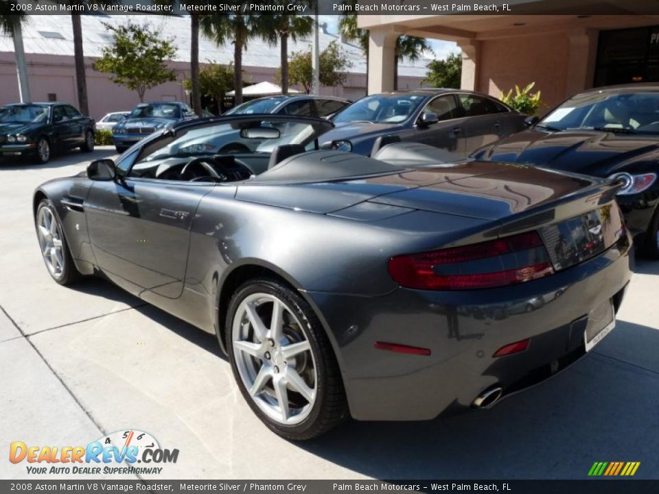 Meteorite Silver 2008 Aston Martin V8 Vantage Roadster Photo #5