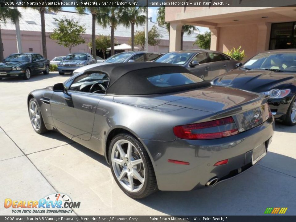 Meteorite Silver 2008 Aston Martin V8 Vantage Roadster Photo #15