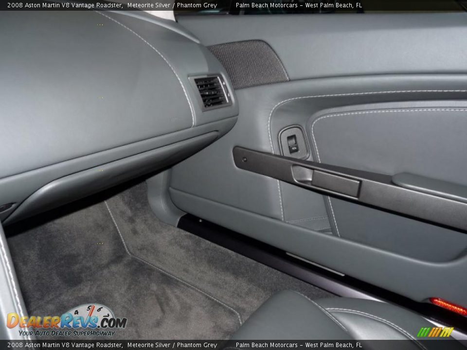 Phantom Grey Interior - 2008 Aston Martin V8 Vantage Roadster Photo #27