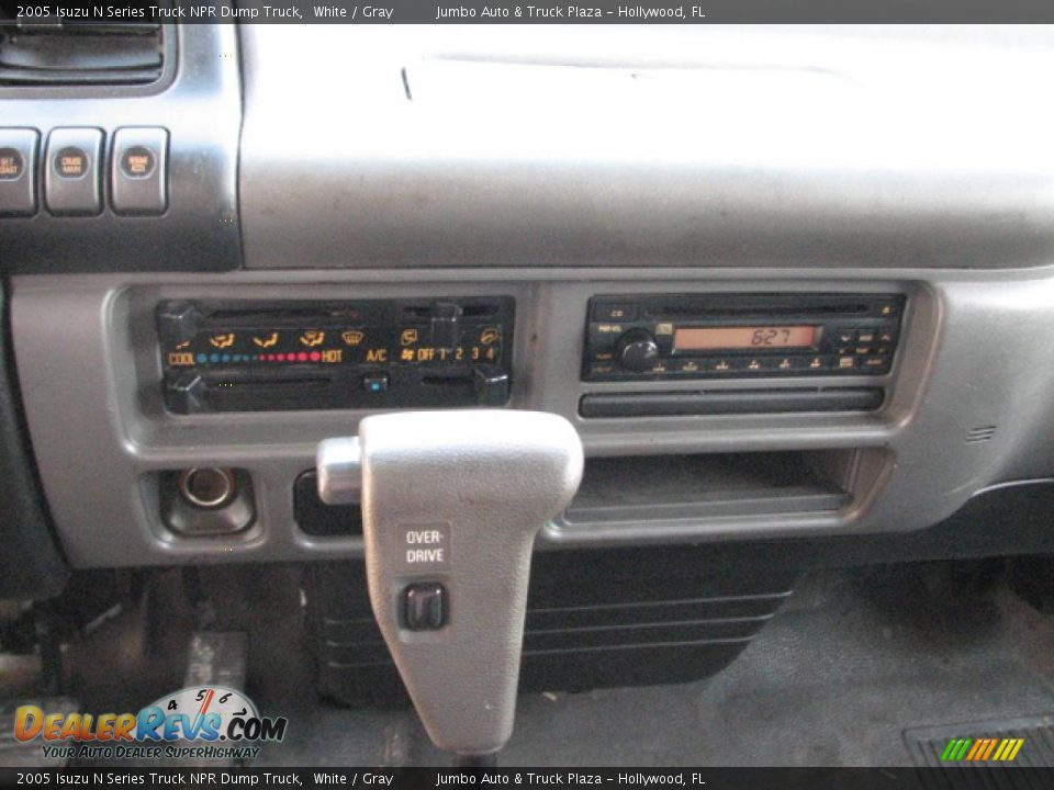 2005 Isuzu N Series Truck NPR Dump Truck White / Gray Photo #6