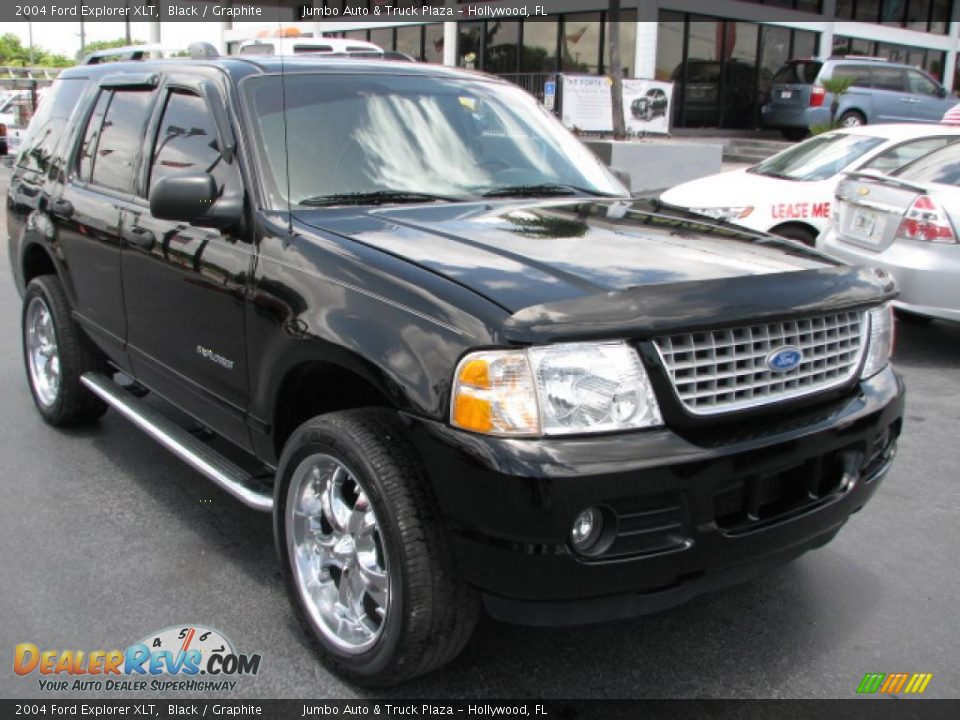 2004 Ford Explorer XLT Black / Graphite Photo #1