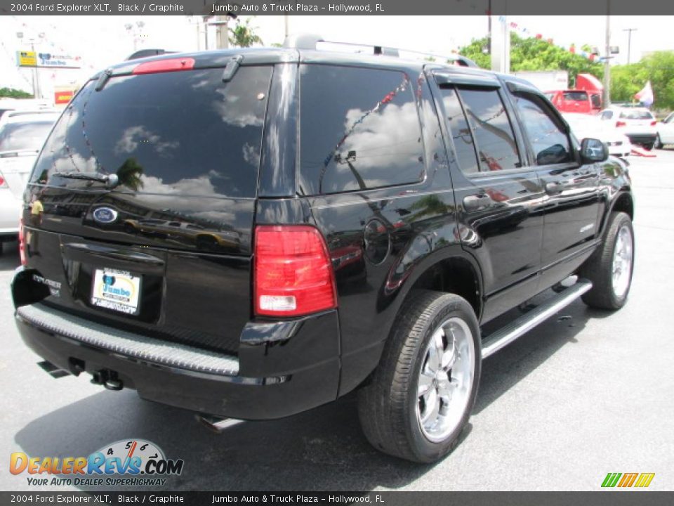 2004 Ford Explorer XLT Black / Graphite Photo #10