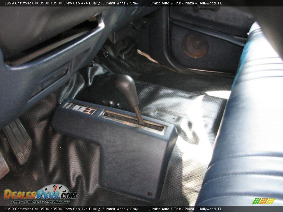 1999 Chevrolet C/K 3500 K3500 Crew Cab 4x4 Dually Summit White / Gray Photo #6