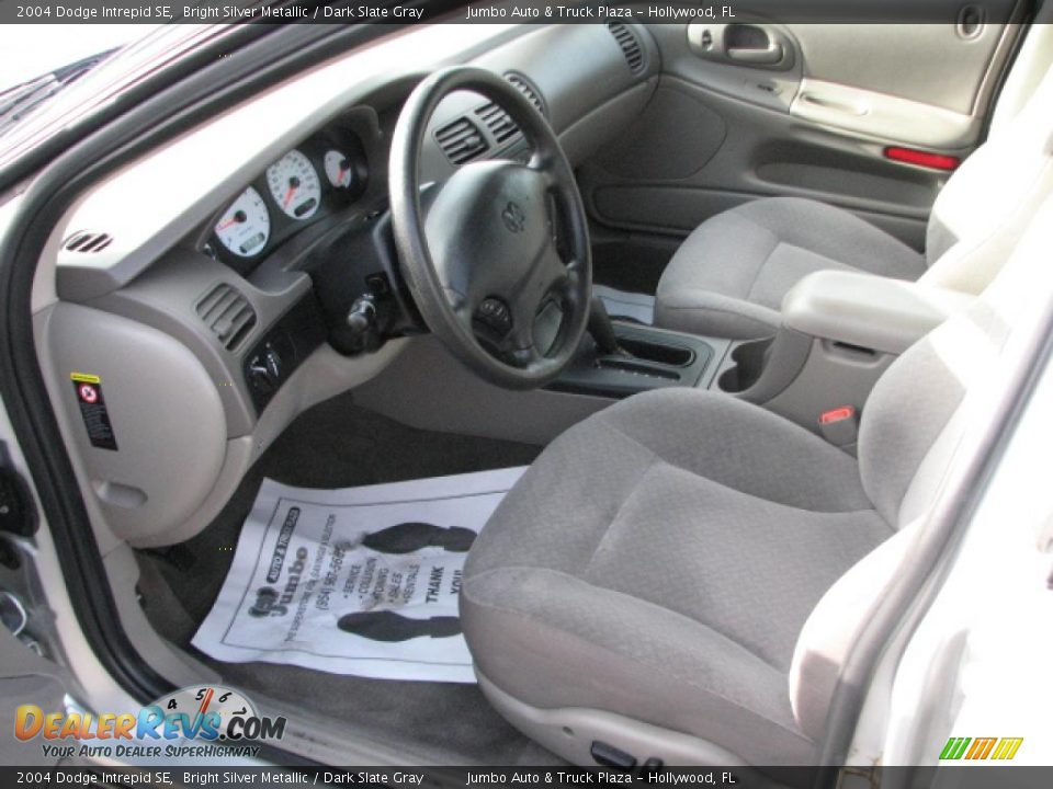 Dark Slate Gray Interior - 2004 Dodge Intrepid SE Photo #4