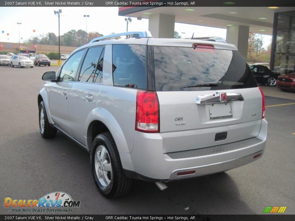 2007 Saturn VUE V6 Silver Nickel Metallic / Gray Photo #3