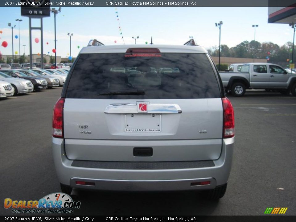 2007 Saturn VUE V6 Silver Nickel Metallic / Gray Photo #4