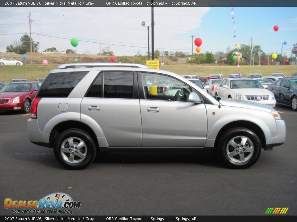 2007 Saturn VUE V6 Silver Nickel Metallic / Gray Photo #6