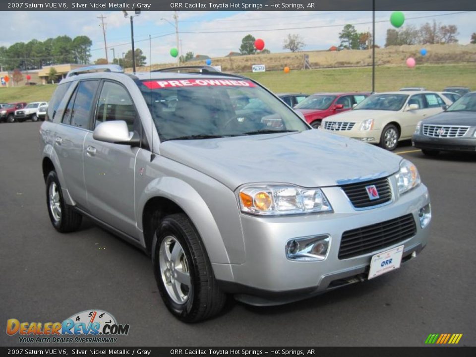 2007 Saturn VUE V6 Silver Nickel Metallic / Gray Photo #7