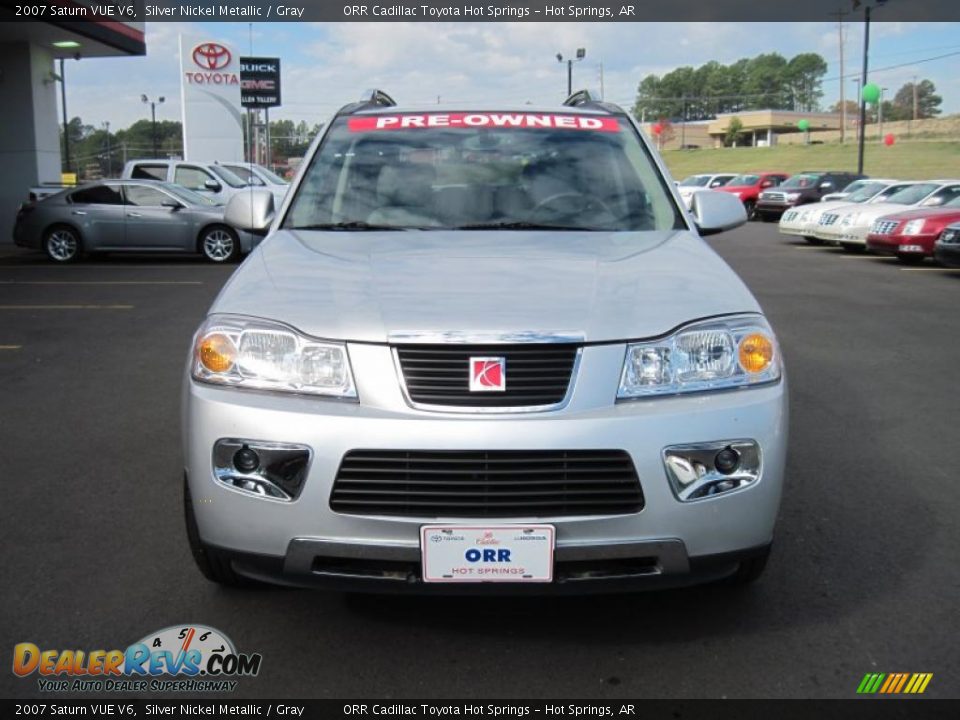 2007 Saturn VUE V6 Silver Nickel Metallic / Gray Photo #8