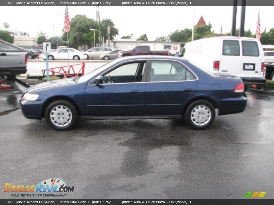 Eternal Blue Pearl 2002 Honda Accord LX Sedan Photo #5