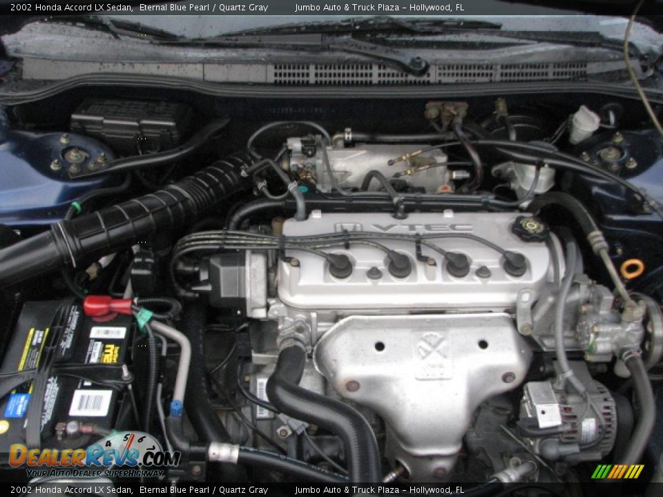 2002 Honda Accord LX Sedan 2.3 Liter SOHC 16-Valve VTEC 4 Cylinder Engine Photo #14