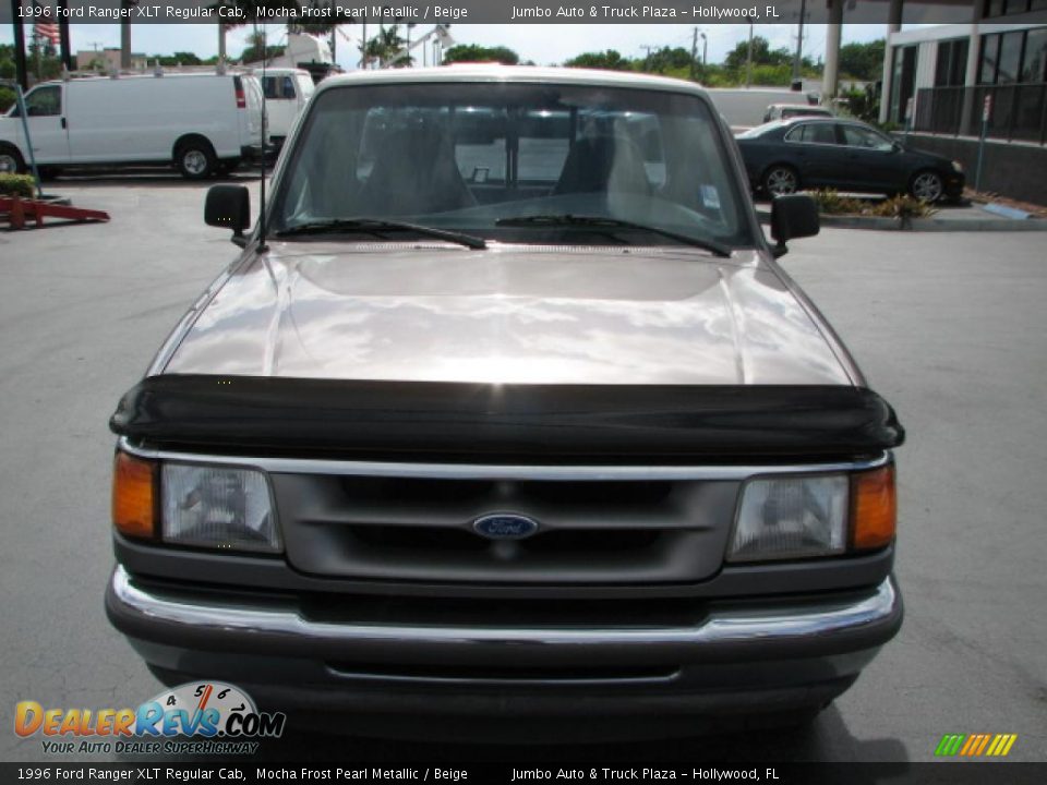 1996 Ford Ranger XLT Regular Cab Mocha Frost Pearl Metallic / Beige Photo #2