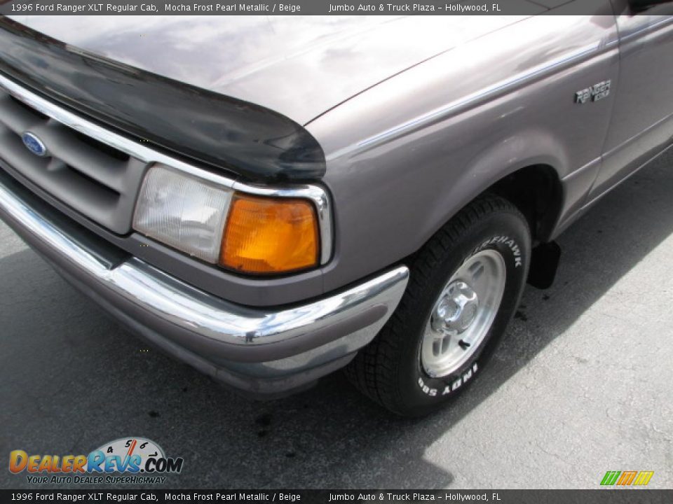 1996 Ford Ranger XLT Regular Cab Mocha Frost Pearl Metallic / Beige Photo #3