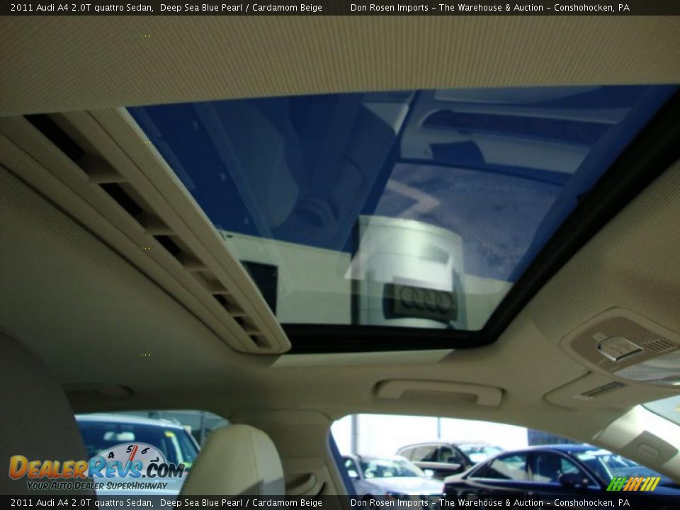 Sunroof of 2011 Audi A4 2.0T quattro Sedan Photo #20