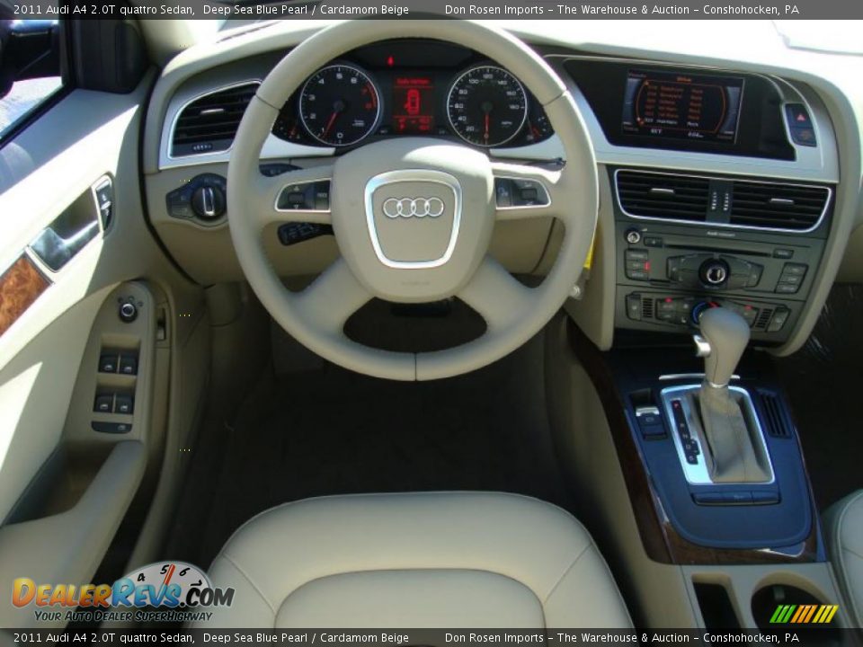 Dashboard of 2011 Audi A4 2.0T quattro Sedan Photo #26