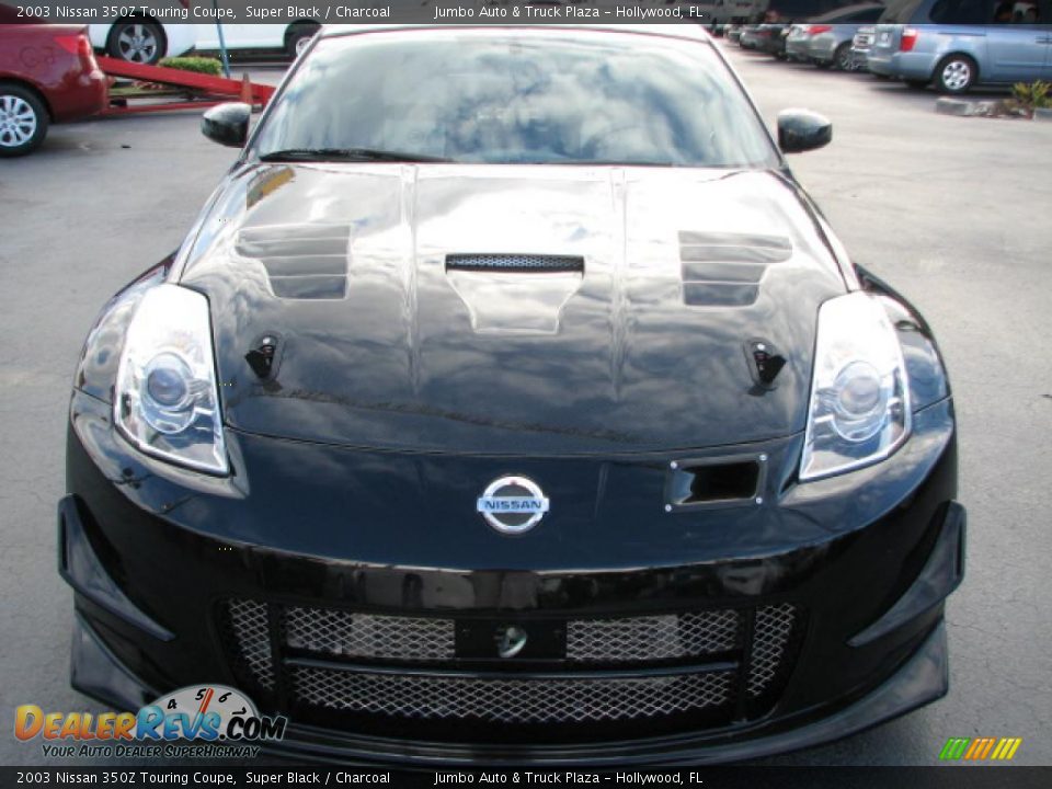 Super Black 2003 Nissan 350Z Touring Coupe Photo #3
