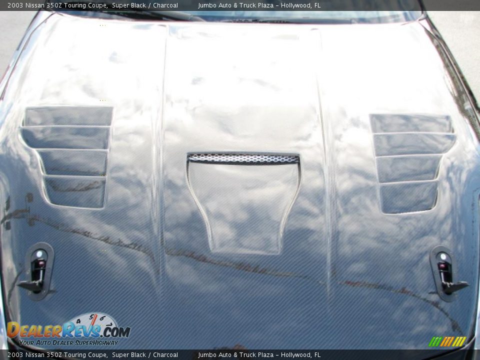 Super Black 2003 Nissan 350Z Touring Coupe Photo #6