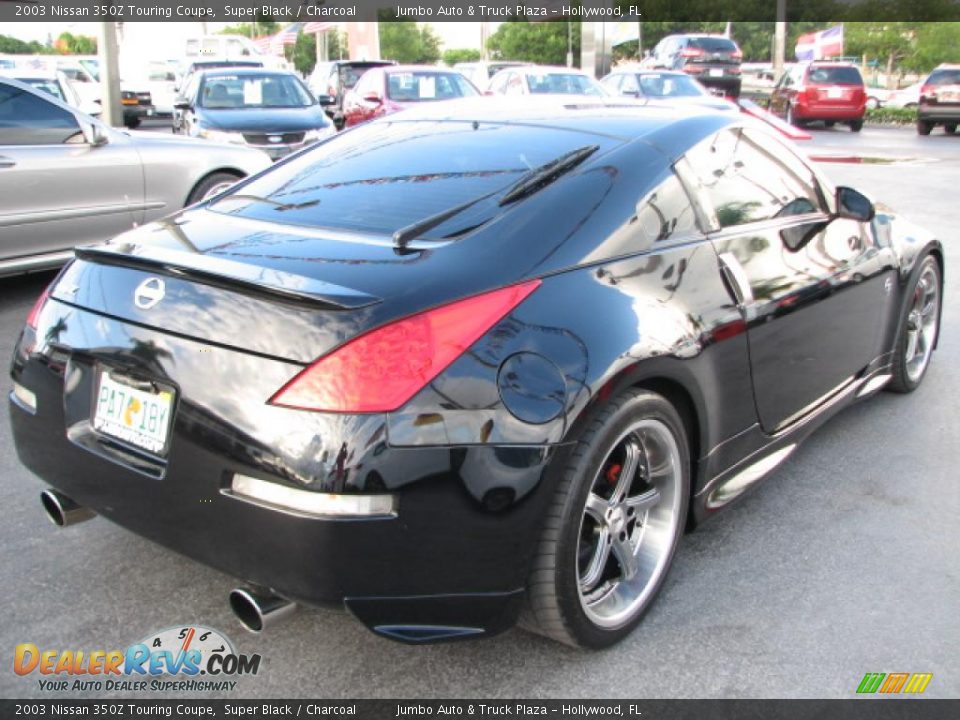 Super Black 2003 Nissan 350Z Touring Coupe Photo #14