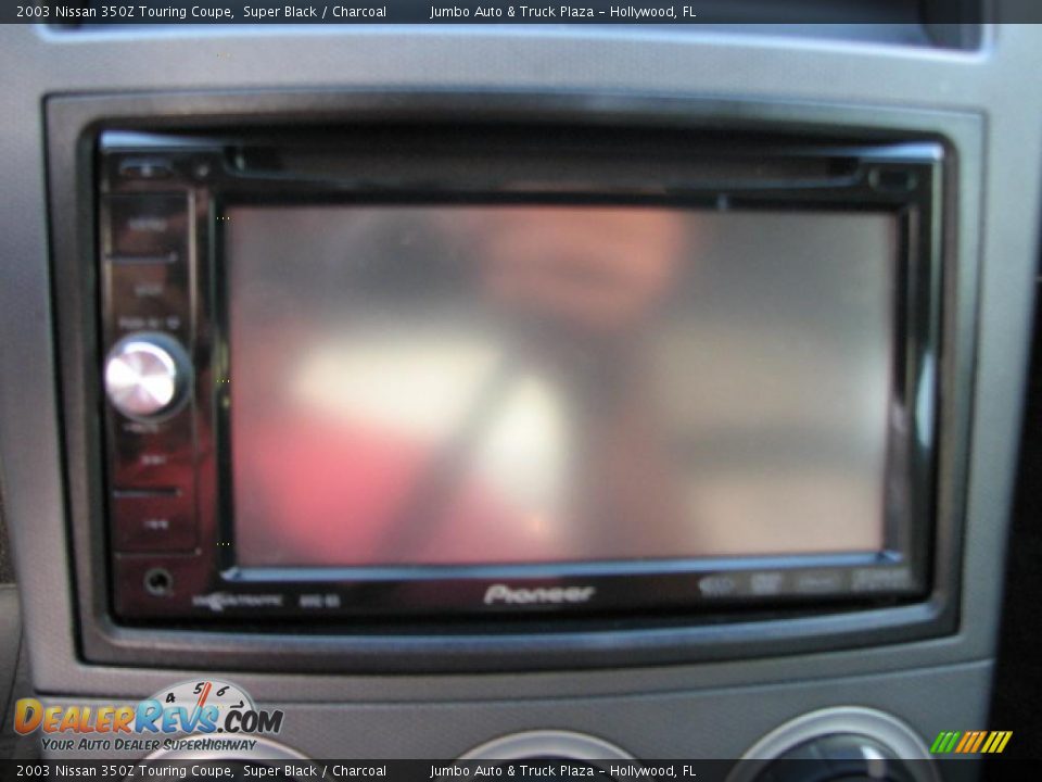 2003 Nissan 350Z Touring Coupe Super Black / Charcoal Photo #24
