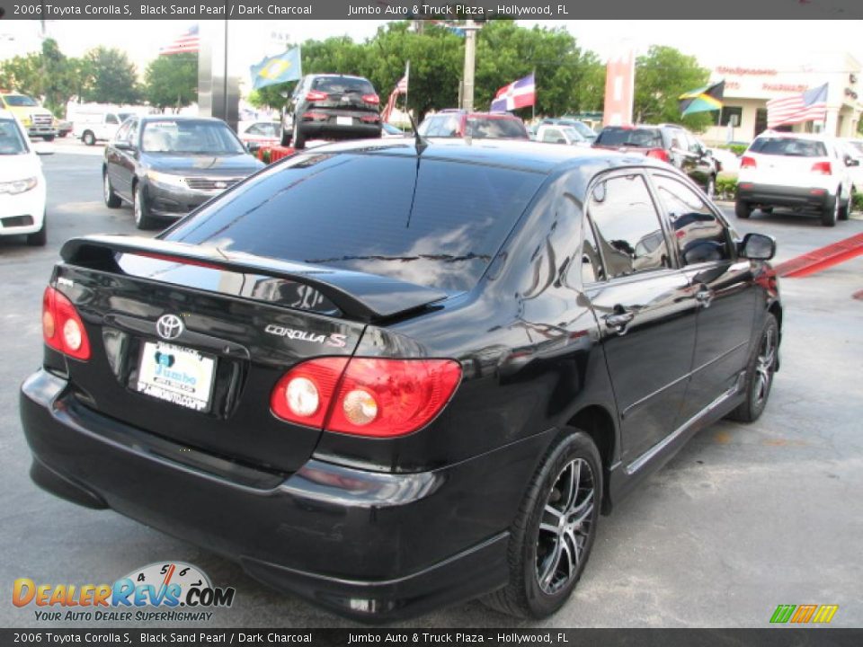 black toyota corolla 2006 #6