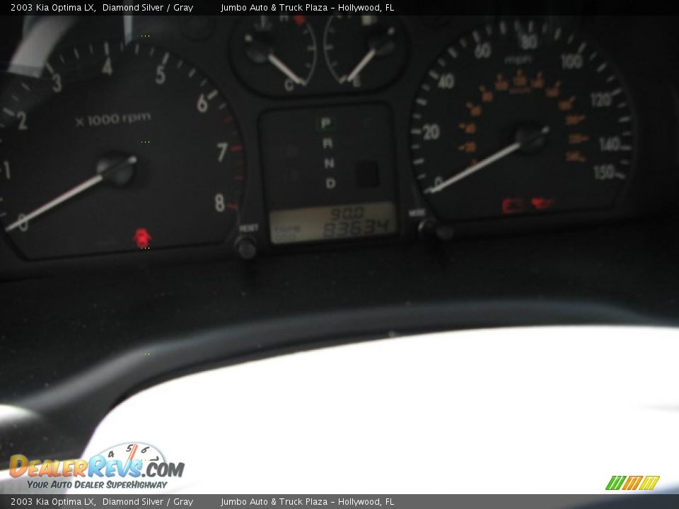 2003 Kia Optima LX Diamond Silver / Gray Photo #9