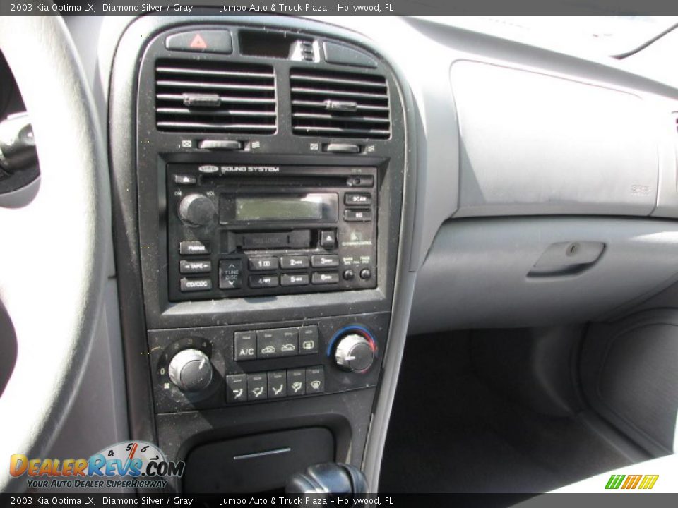 2003 Kia Optima LX Diamond Silver / Gray Photo #10
