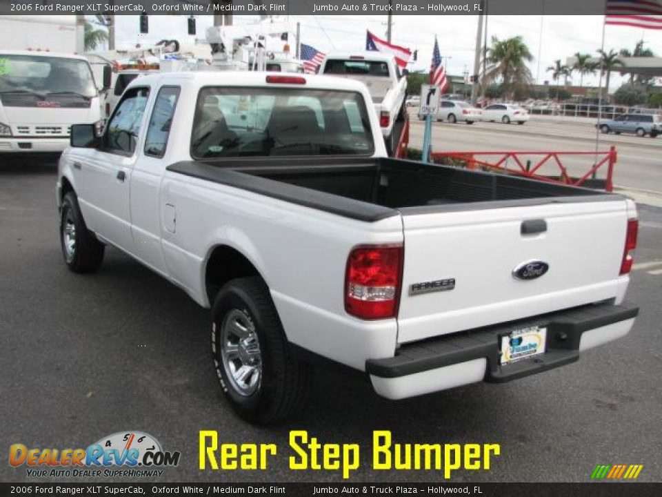 2006 Ford Ranger XLT SuperCab Oxford White / Medium Dark Flint Photo #5