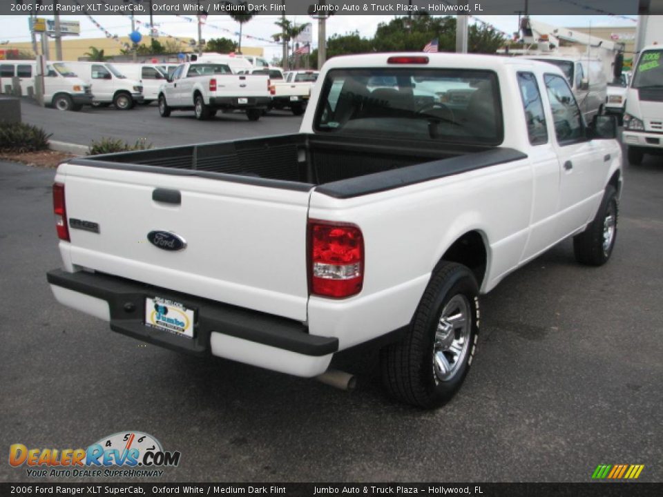 Oxford White 2006 Ford Ranger XLT SuperCab Photo #7