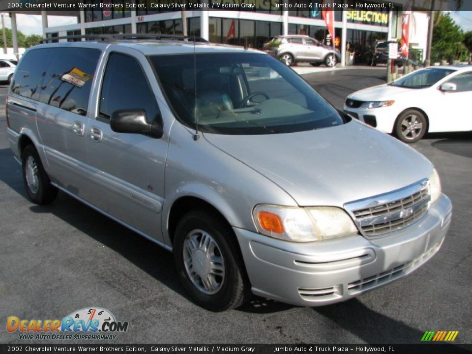 2002 Chevrolet Venture Warner Brothers Edition Galaxy Silver Metallic / Medium Gray Photo #1