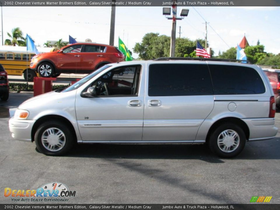 Galaxy Silver Metallic 2002 Chevrolet Venture Warner Brothers Edition Photo #6