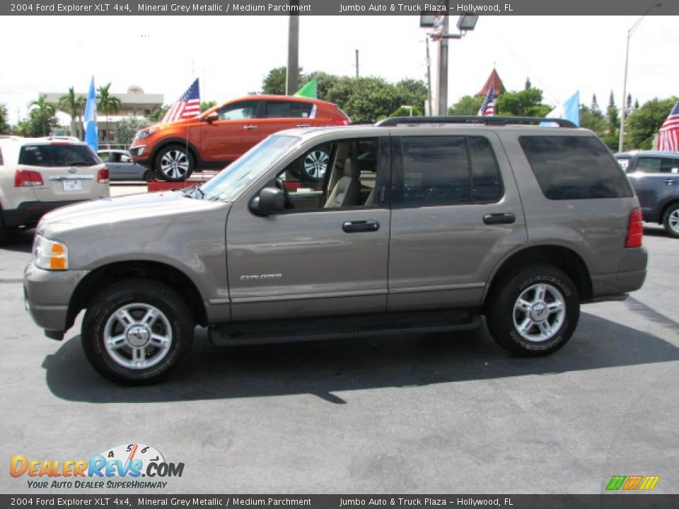 Mineral Grey Metallic 2004 Ford Explorer XLT 4x4 Photo #6