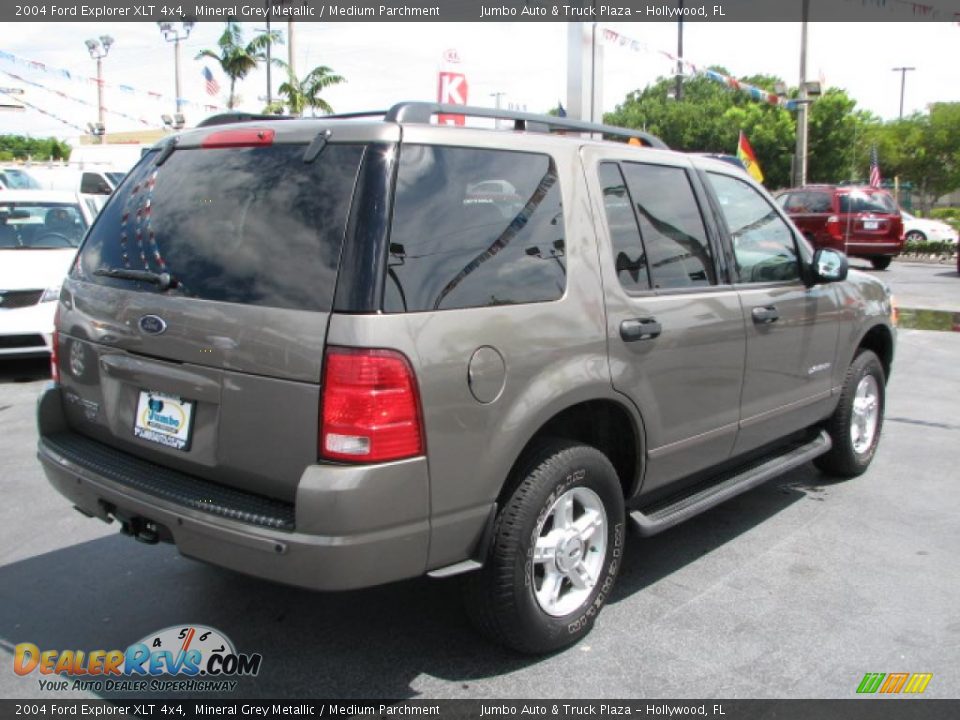 Mineral Grey Metallic 2004 Ford Explorer XLT 4x4 Photo #9