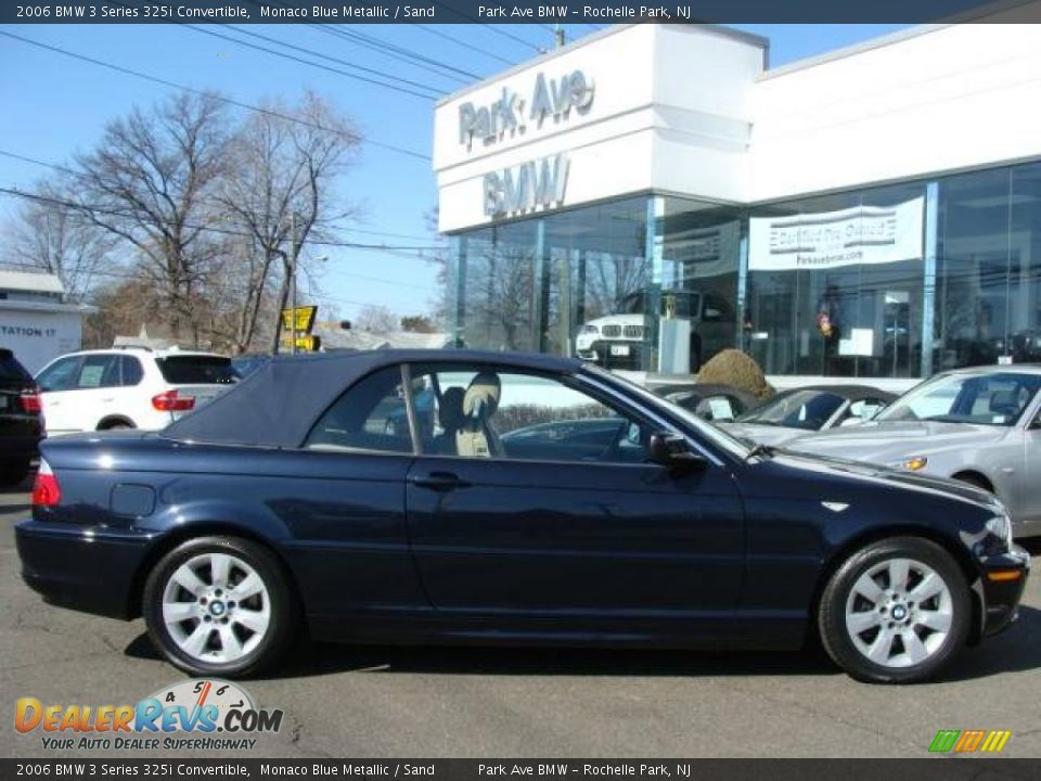 2006 BMW 3 Series 325i Convertible Monaco Blue Metallic / Sand Photo #2