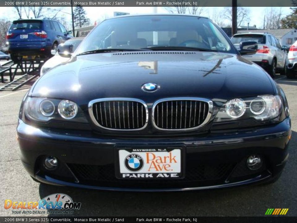 2006 BMW 3 Series 325i Convertible Monaco Blue Metallic / Sand Photo #5